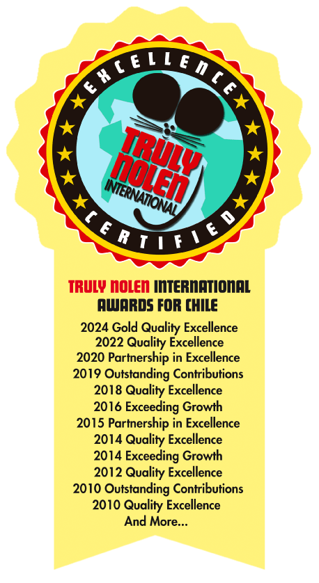 TRULY NOLEN Certificados de Excelencia